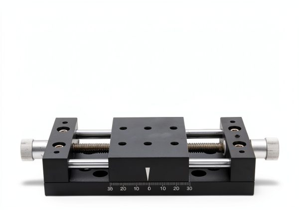 FLEXMAN X Axis Linear Stage 60x80mm Aluminum Manual Twist Platform-4