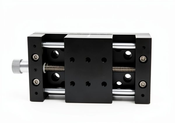 FLEXMAN X Axis Linear Stage 60x80mm Aluminum Manual Twist Platform-2