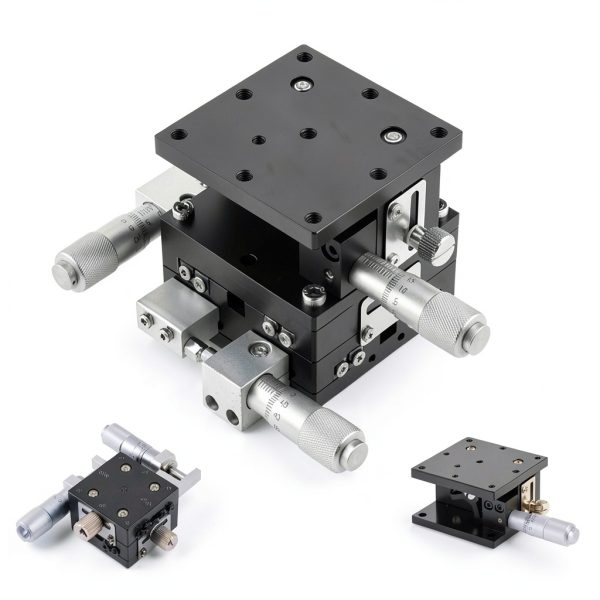 XYZ Axis Manual Precision Linear Stage 40x40mm Trimming Bearing Tuning Platform Sliding Table-1