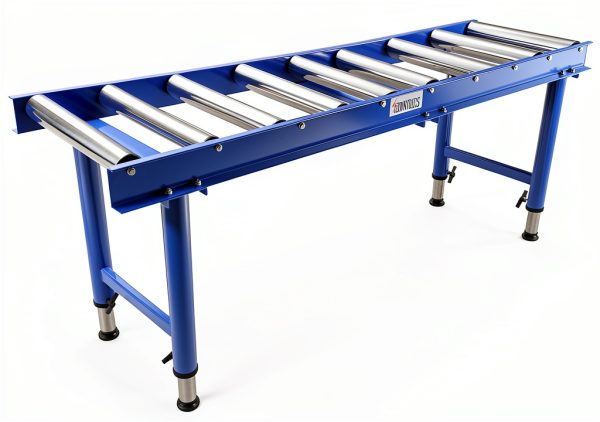 Conveyor Roller Stand Soontools 9-Roll Adjustable Height 440lb-0