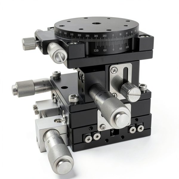 Precision XYZR 4 Axis Linear Stage LT60-LM 60x60mm Platform by DISJEST-5