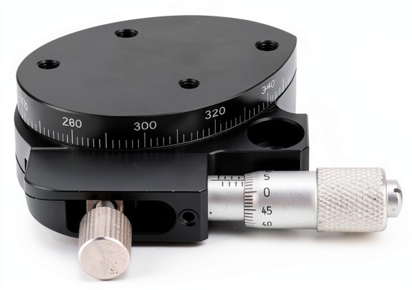 Manual Displacement Platform Hyuduo R‑Axis Rotating Stage 60mm Table-6