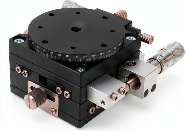 Manual Linear Positioning Stage Fafeicy Roller Table Aluminum-6