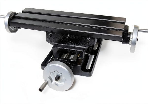 18x6 Inch Compound Slide Table CNC Table LLDSIMEX Cast Iron Pedestal-0