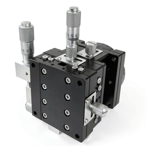 Precision XYZR 4 Axis Linear Stage LT60-LM 60x60mm Platform by DISJEST-3