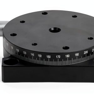 Manual Linear Stage Hapivida RS60-L Black Aluminum Table-0