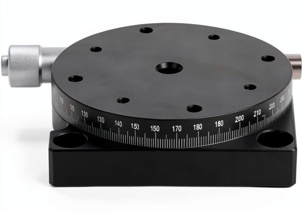 Manual Linear Stage Hapivida RS60-L Black Aluminum Table-0