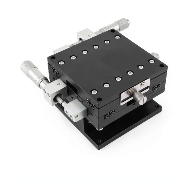 XYZ 3 Axis Manual Linear Stage 90x90mm BORDSTRACT Aluminum Roller-8