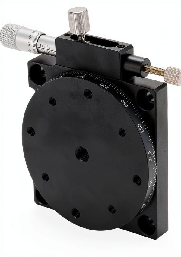 Manual Displacement Platform Hyuduo R‑Axis Rotating Stage 60mm Table-1