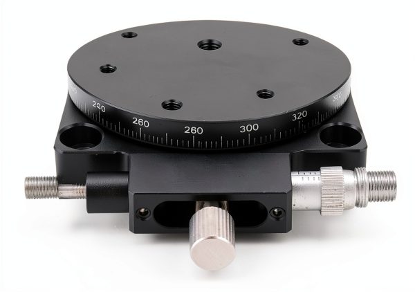 Manual Displacement Platform Hyuduo R‑Axis Rotating Stage 60mm Table-4