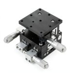 XYZ 3 Axis Manual Linear Stage 60x60mm ToAuto Roller Table-0