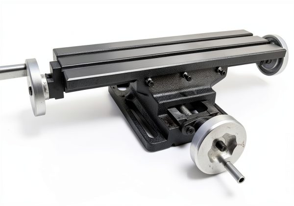 18x6 Inch Compound Slide Table CNC Table LLDSIMEX Cast Iron Pedestal-7