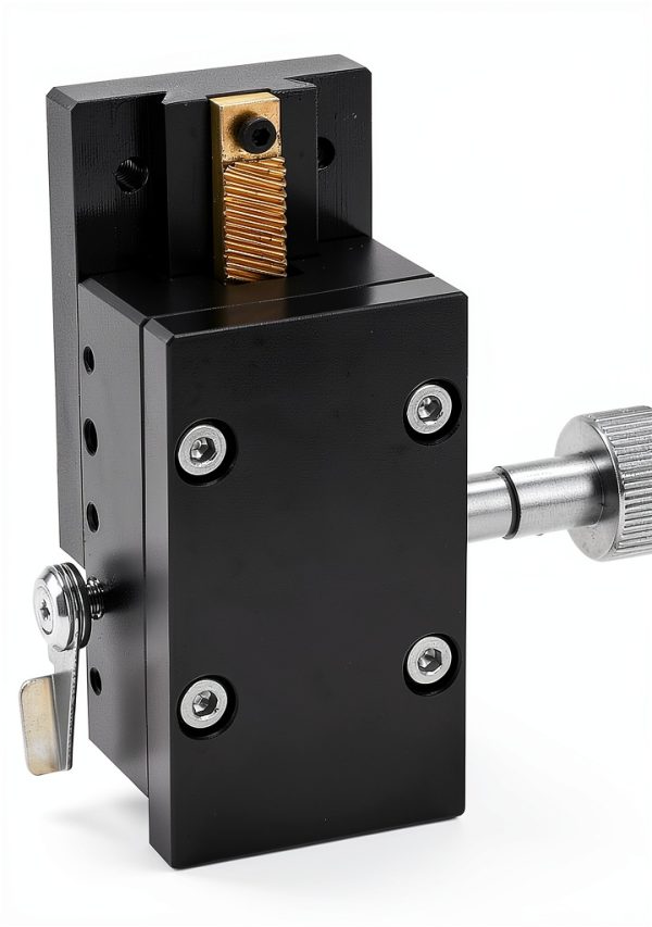 Z Axis Linear Stage Rack Pinion Dovetail Table Ftvogue Aluminum-2