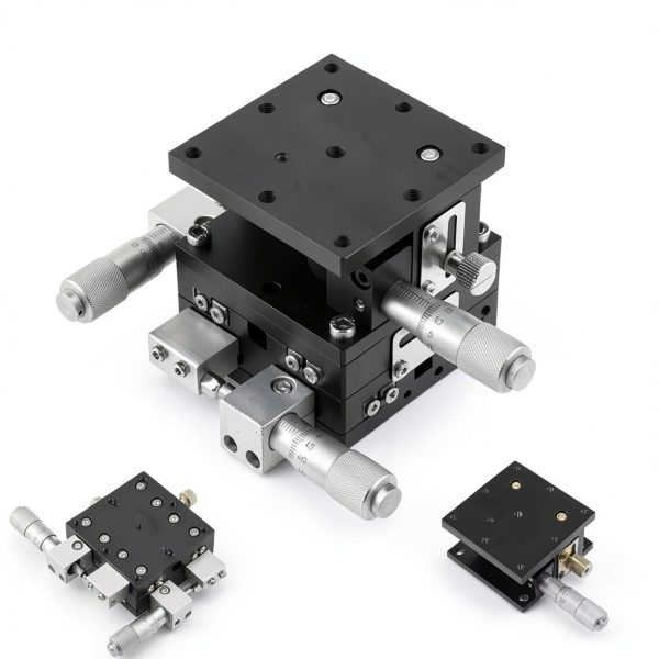 XYZ 3 Axis Manual Linear Stage 60x60mm ToAuto Roller Table-1