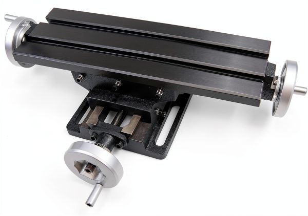 18x6 Inch Compound Slide Table CNC Table LLDSIMEX Cast Iron Pedestal-6