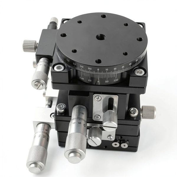 Precision XYZR 4 Axis Linear Stage LT60-LM 60x60mm Platform by DISJEST-1