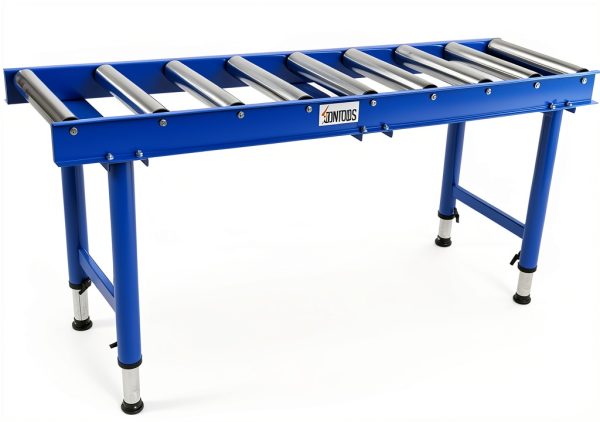 Conveyor Roller Stand Soontools 9-Roll Adjustable Height 440lb-1