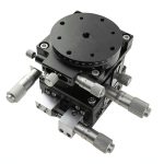 Precision XYZR 4 Axis Linear Stage LT60-LM 60x60mm Platform by DISJEST-0