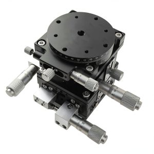 Precision XYZR 4 Axis Linear Stage LT60-LM 60x60mm Platform by DISJEST-0