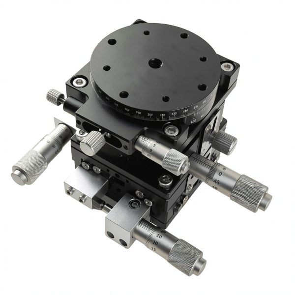Precision XYZR 4 Axis Linear Stage LT60-LM 60x60mm Platform by DISJEST-0